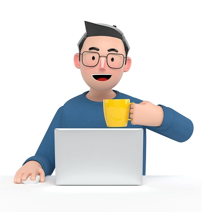 Mindefy 3D Character